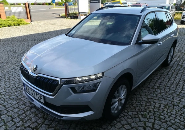 Skoda Kamiq cena 84500 przebieg: 67500, rok produkcji 2021 z Kórnik małe 92